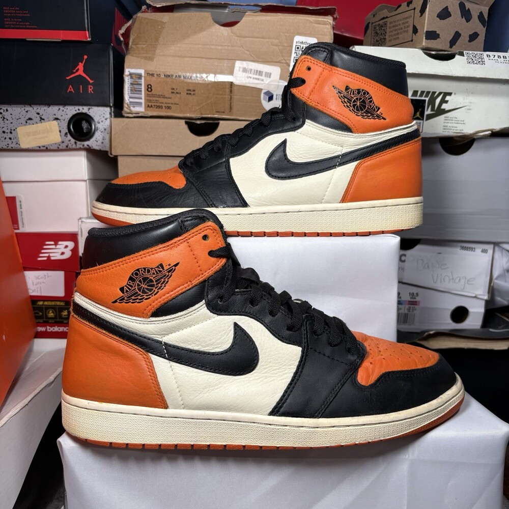 Size 12 - Jordan Air Jordan 1 Retro High OG Shattered Backboard 2015
